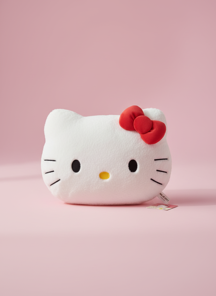 Hey Kitty Polštář (Bílý)