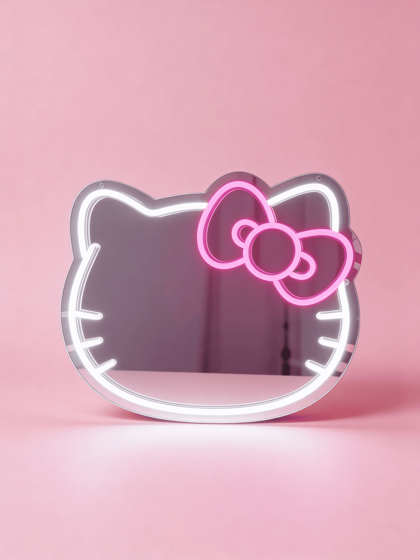 Hey Kitty LED Neon Zrcadlo