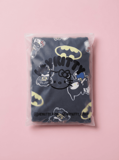 Bat X Hey Kitty Pyžamo Kalhoty - Black/Černé