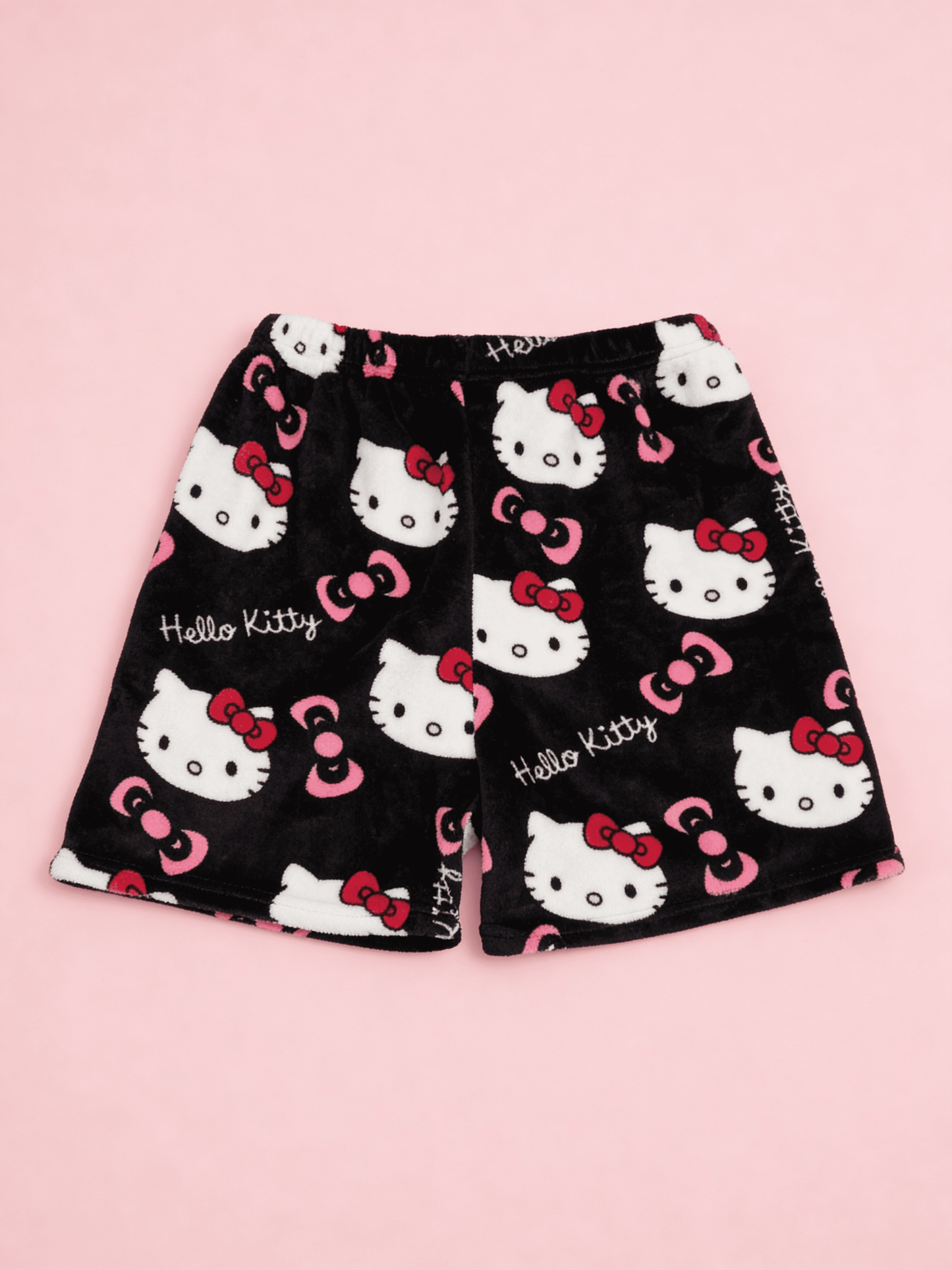 Hey Kitty Pyžamo Kraťasy - Black/Černé