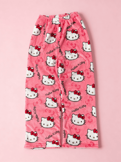 Hey Kitty Pyžamo Kalhoty - Baby Pink